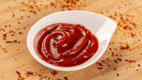 Tub Of Tomato Ketchup